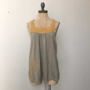 Hazel Embroidered Racerback Tank Top